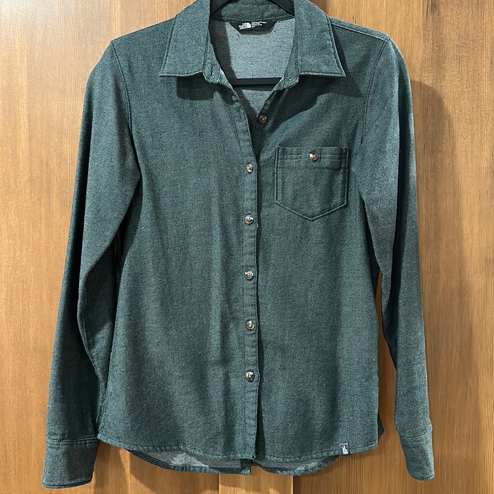The North Face button up